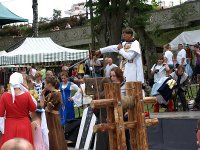imprezy na Podzamczu - pokaz tańca średniowiecznego